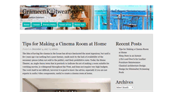 Desktop Screenshot of grameenknitwear.com